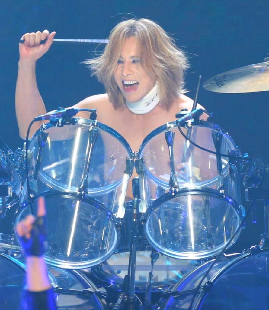 X JAPAN YOSHIKI 出典：スポニチより